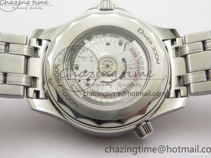 0115 Seamaster Diver 300M ORF 1:1 Best Edition Blue Ceramic Blue Dial on SS Bracelet A Breathable 7869